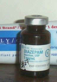 Seizures for liquid diazepam